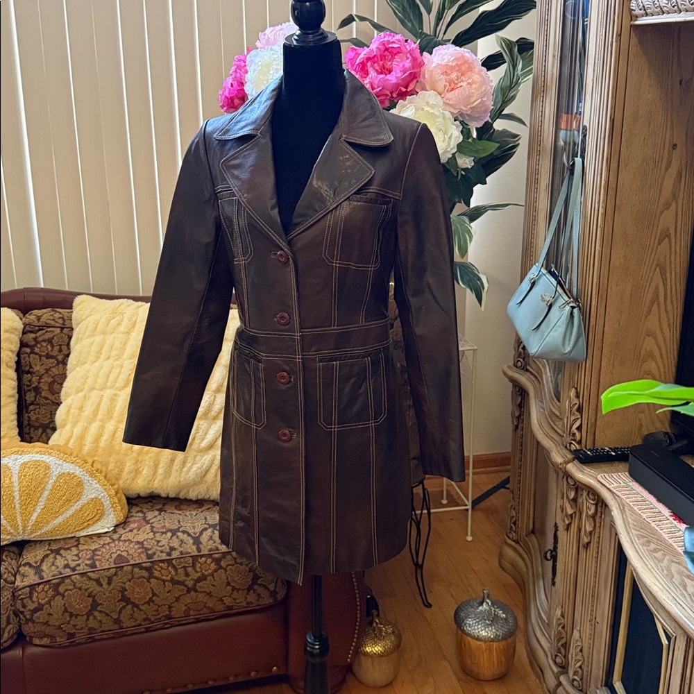 Wilsons Leather Jacket - Brown - image 16